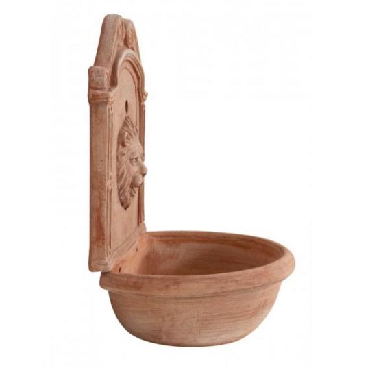 mediterran country cotto keramia terrakotta fali kerti kut falikut agyag tegla kertepites csap fagyallo toszkana toscan handmade kezzel keszult kezmuves oroszlan.jpg